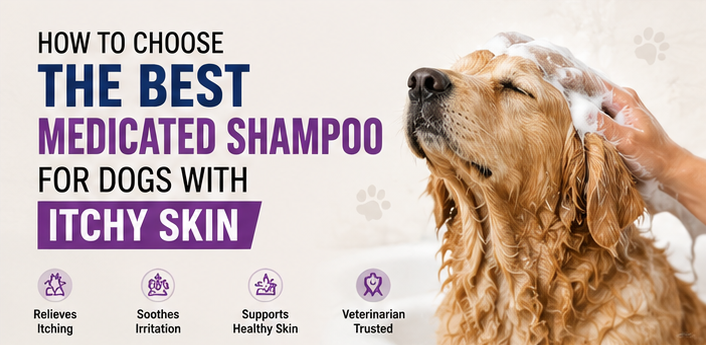 How to Choose the Best Medicated Shampoo for Dogs with Itchy Skin
