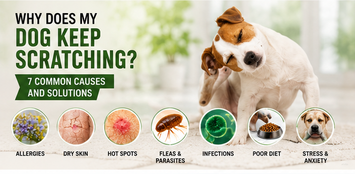 Why Does My Dog Keep Scratching? 7 Common Causes and Solutions
