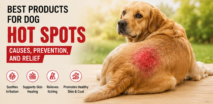 Best Products for Dog Hot Spots: Causes, Prevention, and Relief