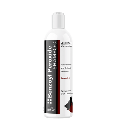 Benzoyl Peroxide Shampoo bottle