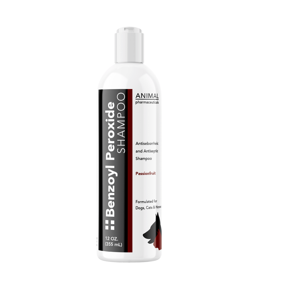 Benzoyl Peroxide Shampoo bottle
