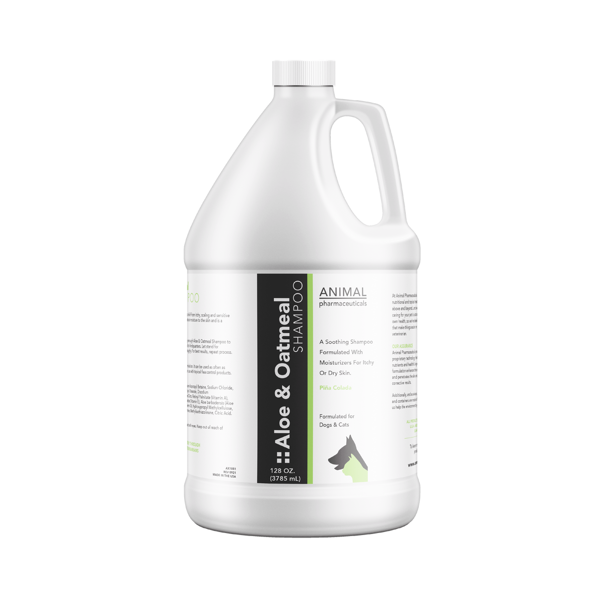 Aloe and Oatmeal Shampoo For Dogs & Cats – Animal Pharmaceuticals
