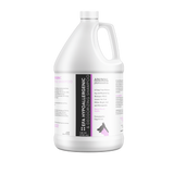 Gallon bottle of hypoallergenic shampoo
