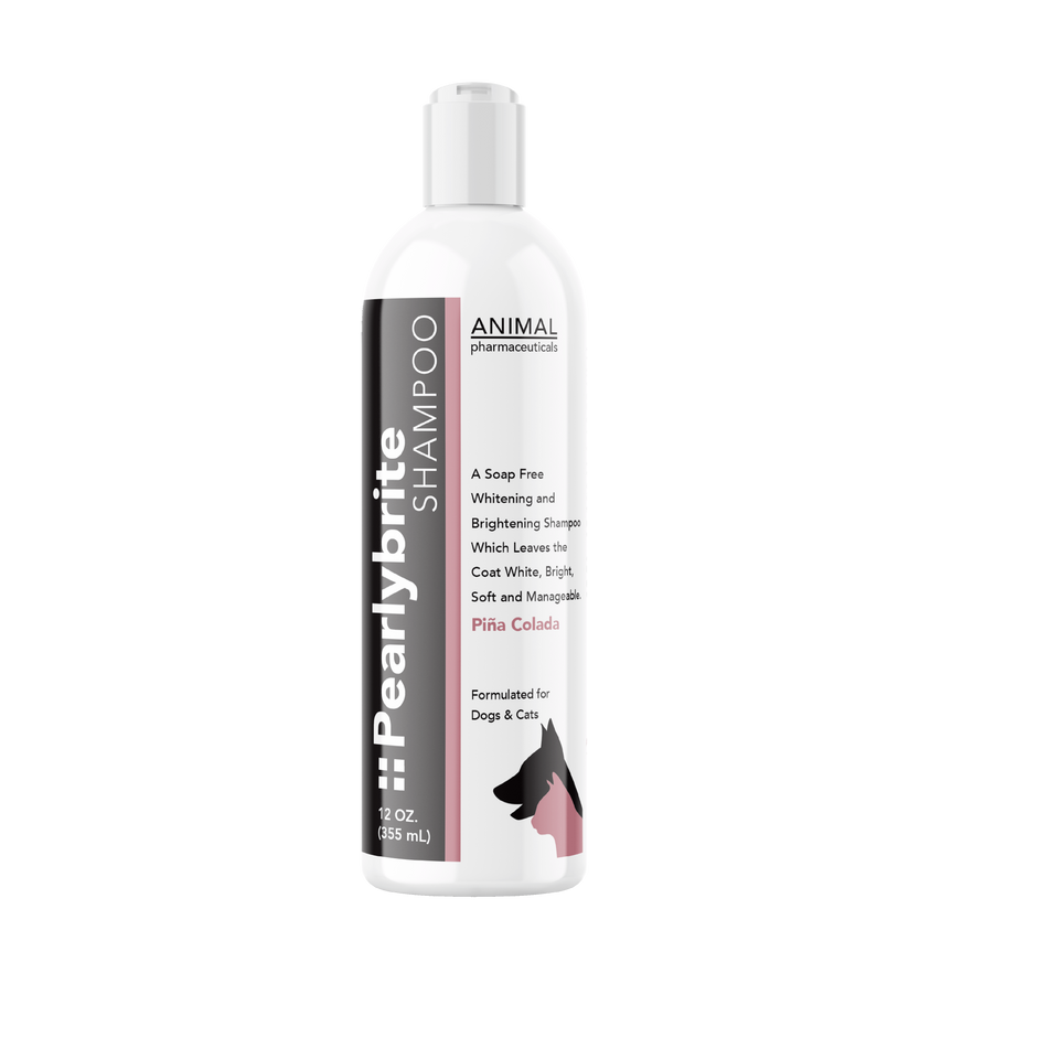 Pearlybrite shampoo bottle