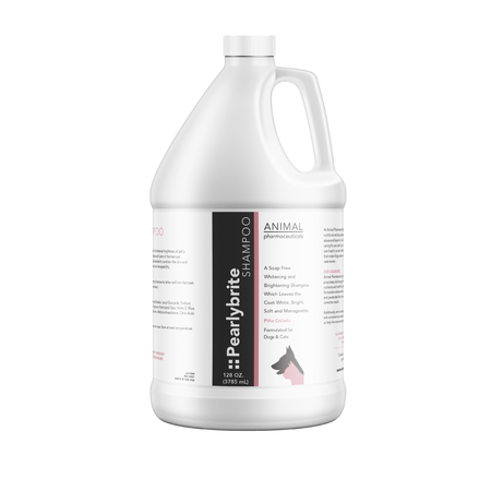 Gallon bottle of Pearlbrite Shampoo