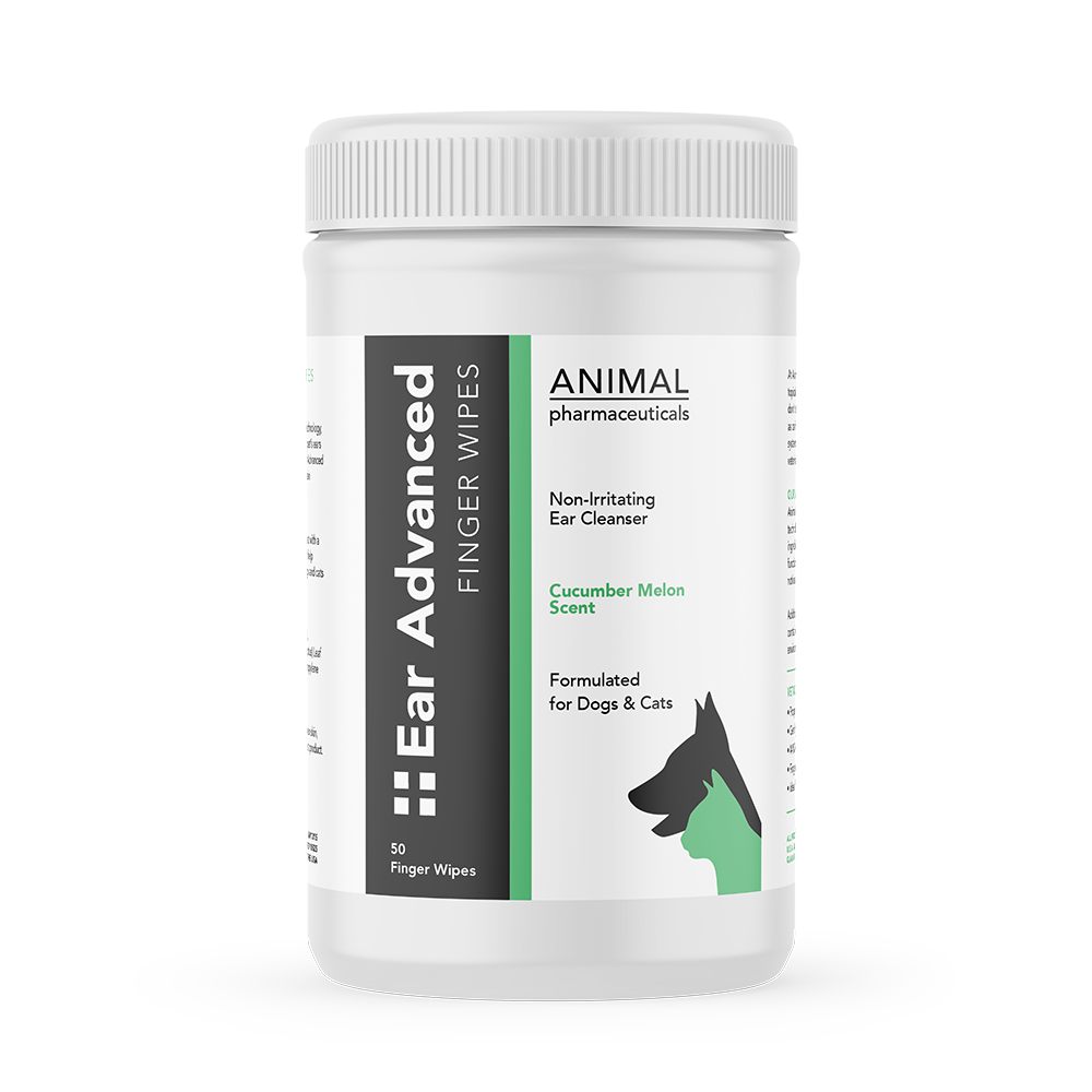 Jar of Ear Advanced Finger Wipes 