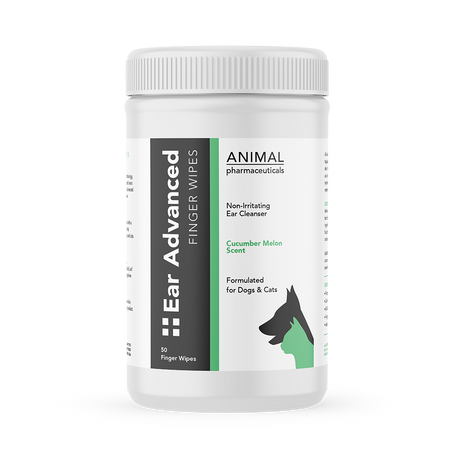 Jar of Ear Advanced Finger Wipes 