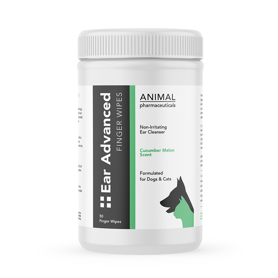 Jar of Ear Advanced Finger Wipes 