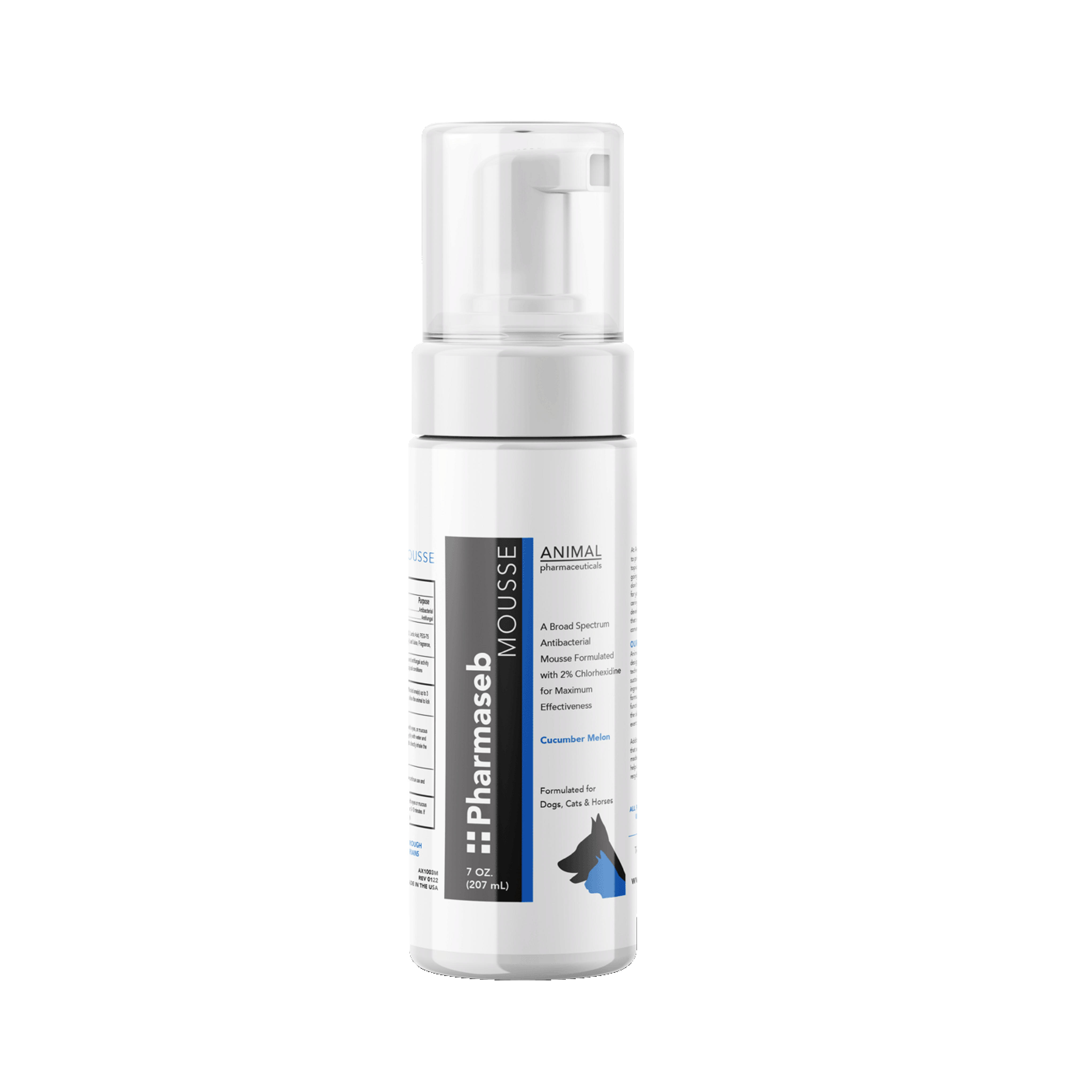 Pharmaseb Mousse bottle 